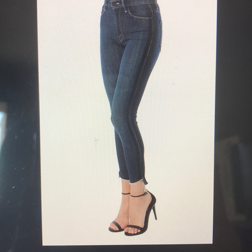 Mother Stunner Zip Ankle Fray